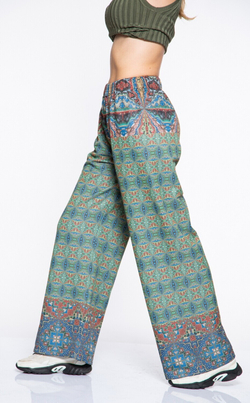 Широкие брюки "Бестиарий"