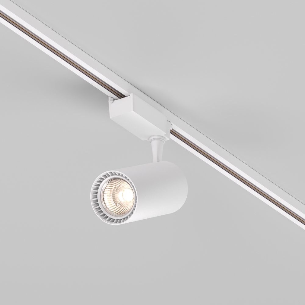 Трековый однофазный светодиодный светильник Maytoni Unity Vuoro TR003-1-36W3K-M-W