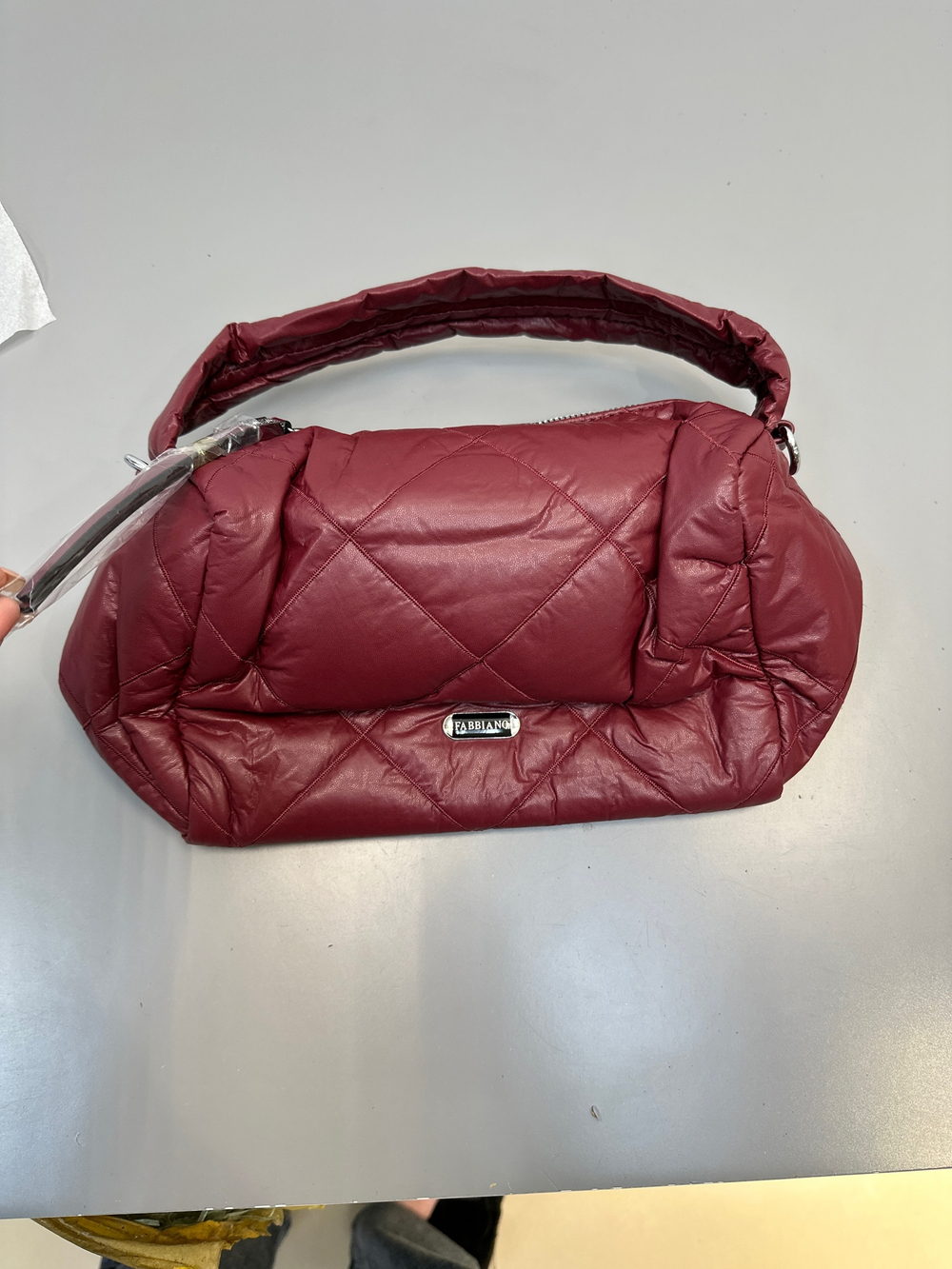 575207-2 WINE RED Сумка женская, экокожа 25*13*16