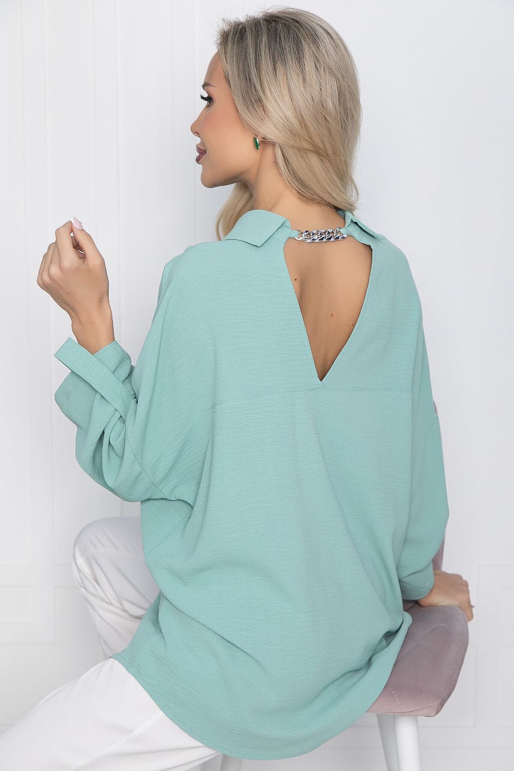 Рубашка Лето (олива) Б10585 LT Collection