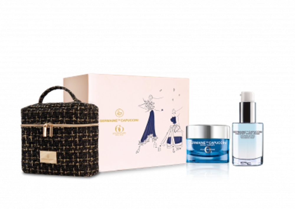 GERMAINE DE CAPUCCINI GOLDEN HOURS TIME TO SHINE SET 10