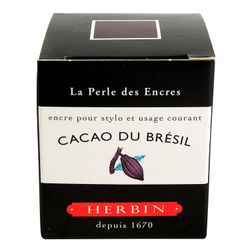 Чернила во флаконе Herbin 30 мл Cacao du Brésil серо-коричневые (13045T) 2