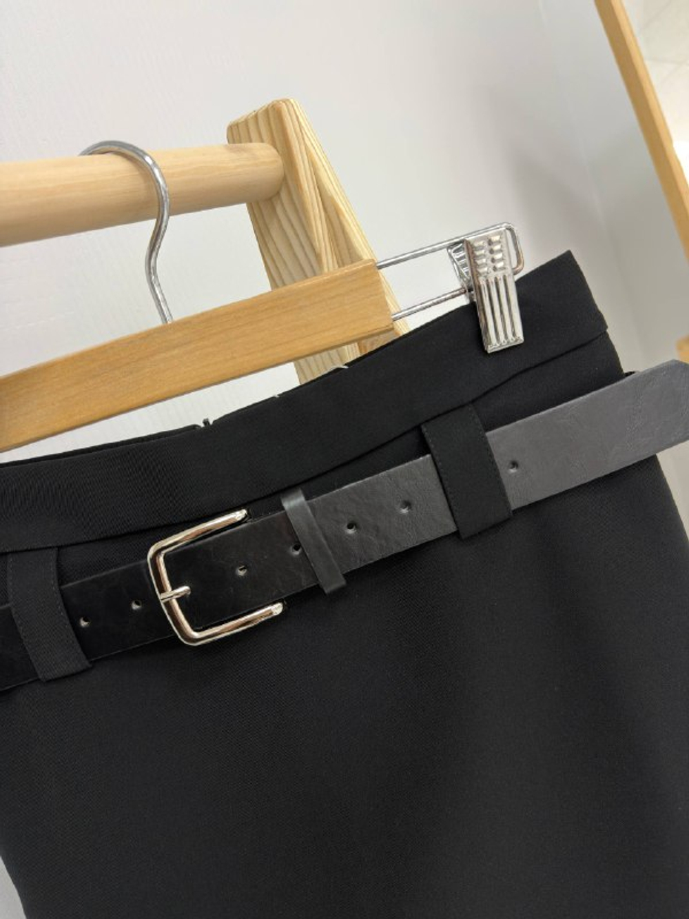 Юбка-шорты женские арт. 1017 цвет "чёрный"