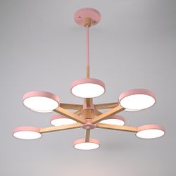 Люстра на штанге TURNA DBL L10 Pink