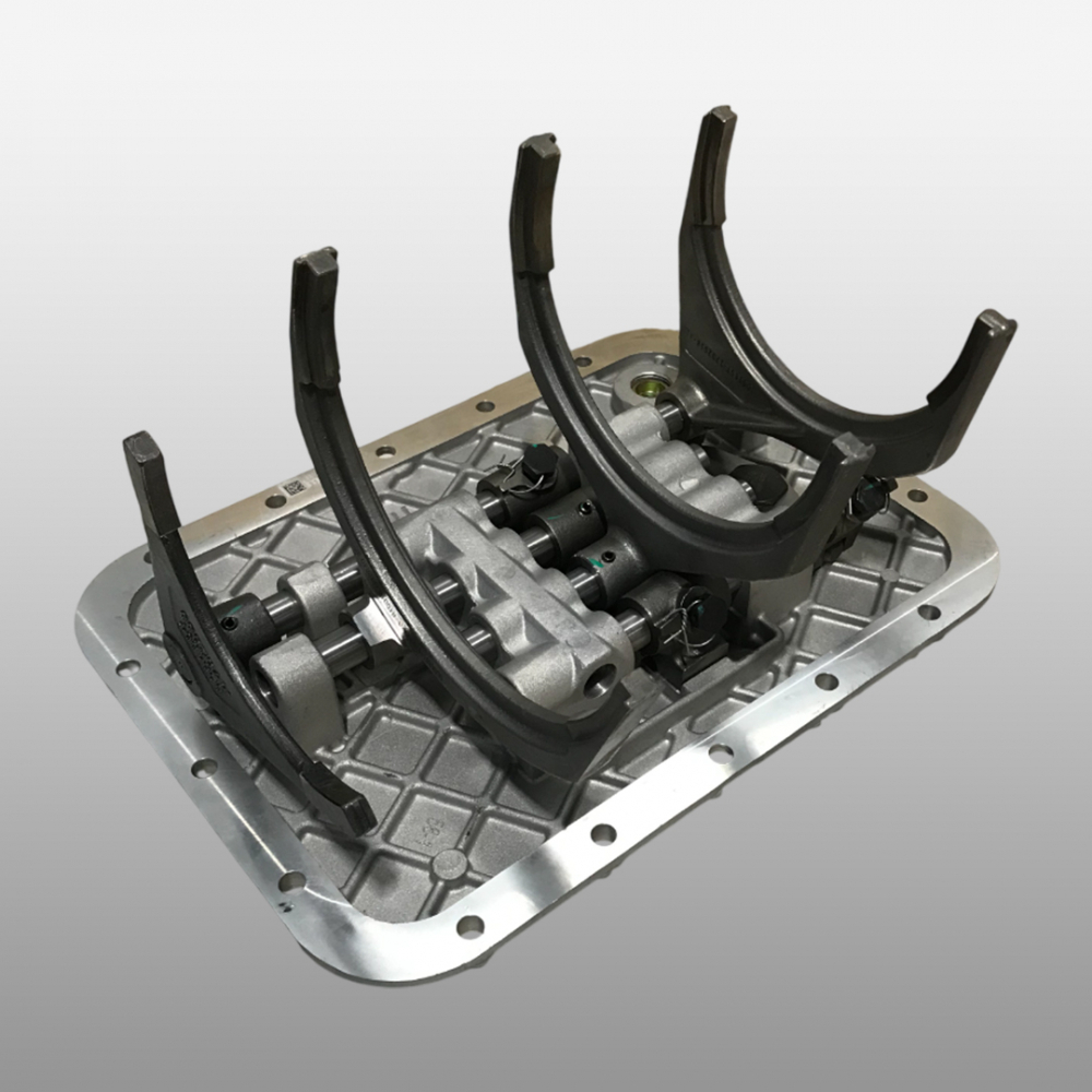 6DS180T-1702010-25 - Верхняя крышка в сборе КПП на Yutong