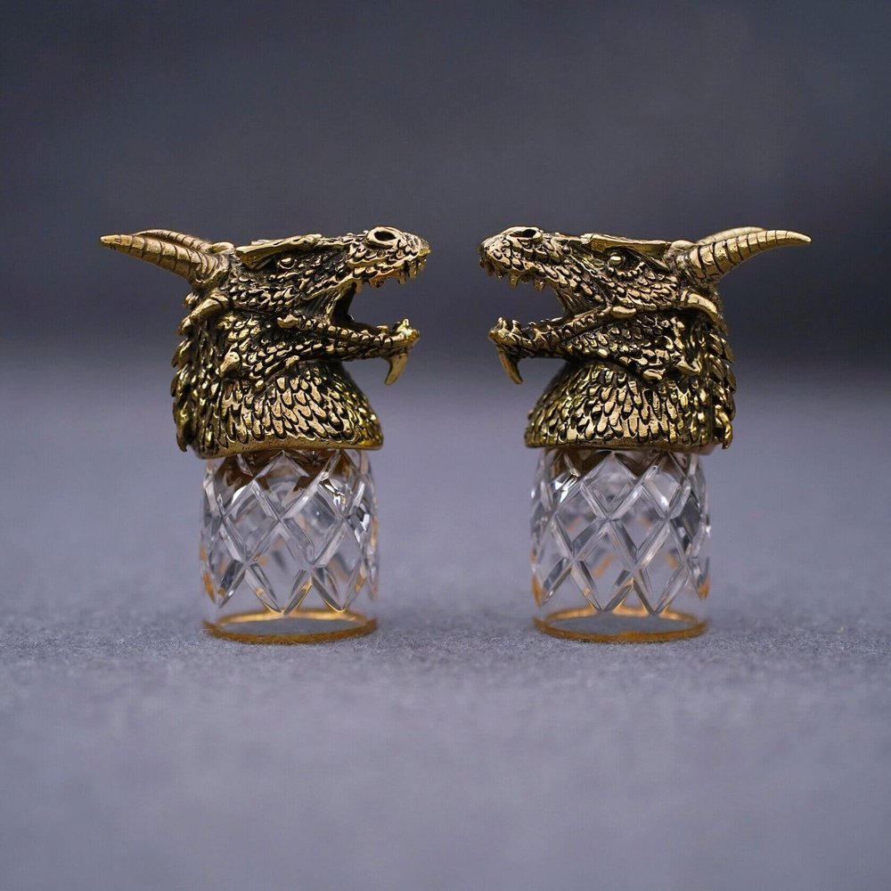 Подарочный набор стопок перевертышей "Драконы"