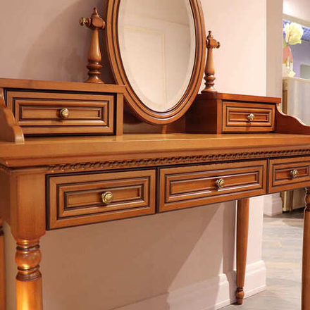 ЛОРЕНЦО Стол туалетный (с зеркалом)