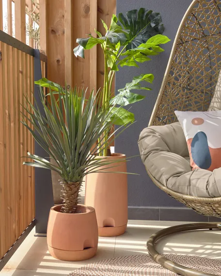 Подвесное кресло Florina бежевое