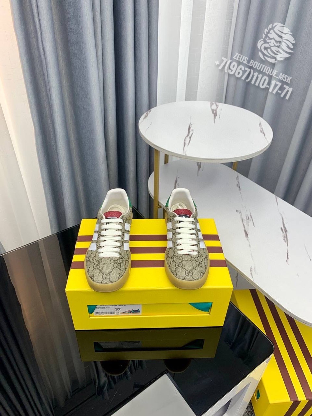 Кеды Gucci x Adidas