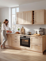 Кухонный модуль под духовку Вестфалия, 60х51х84, напольный, массив сосны, Dipriz