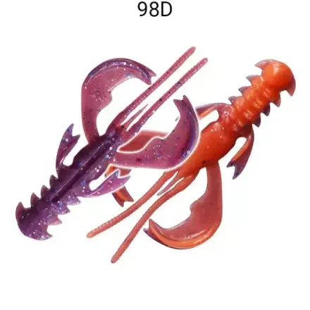 Nimble 2" 50-50-98d-6-Fплавающие Силиконовые приманки Crazy Fish