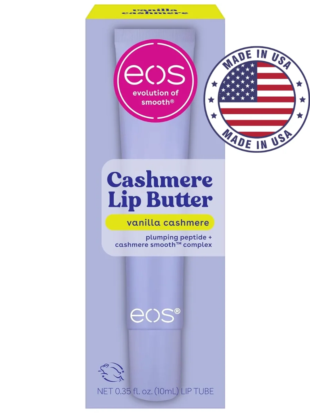 Бальзам для губ 113 Cashmere Vanilla с пептидами для объёма 10 г