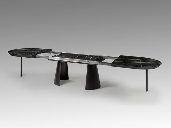 Capri Раздвижной обеденный стол с мраморной столешницей Испания 