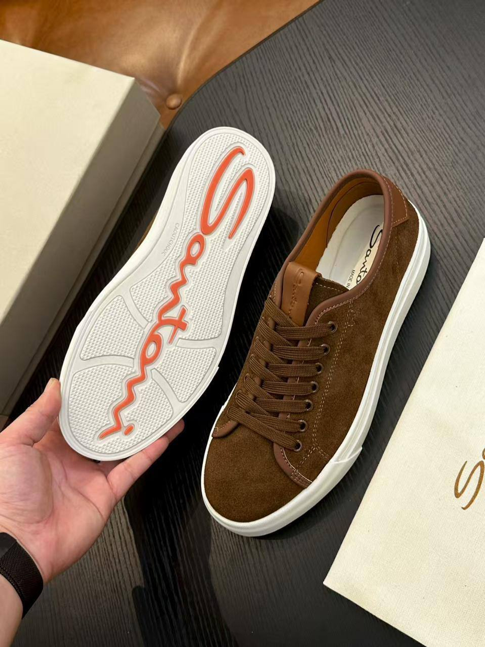Кеды Santoni