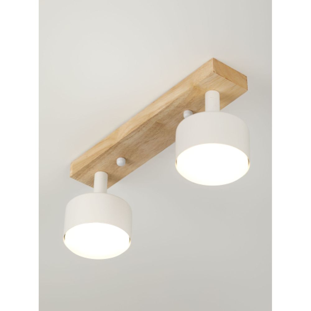 Светильник настенно-потолочный спот Rivoli   7078-702 2хGX53 15 Вт поворотный