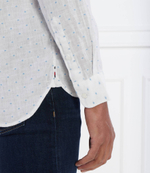 Льняная рубашка FIL COUPE SF Tommy Hilfiger - белый(MW0MW34615)