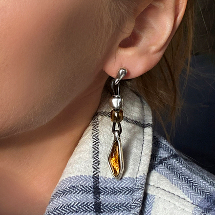 Серьги Ciclon TATRAS MARRON A241607-02