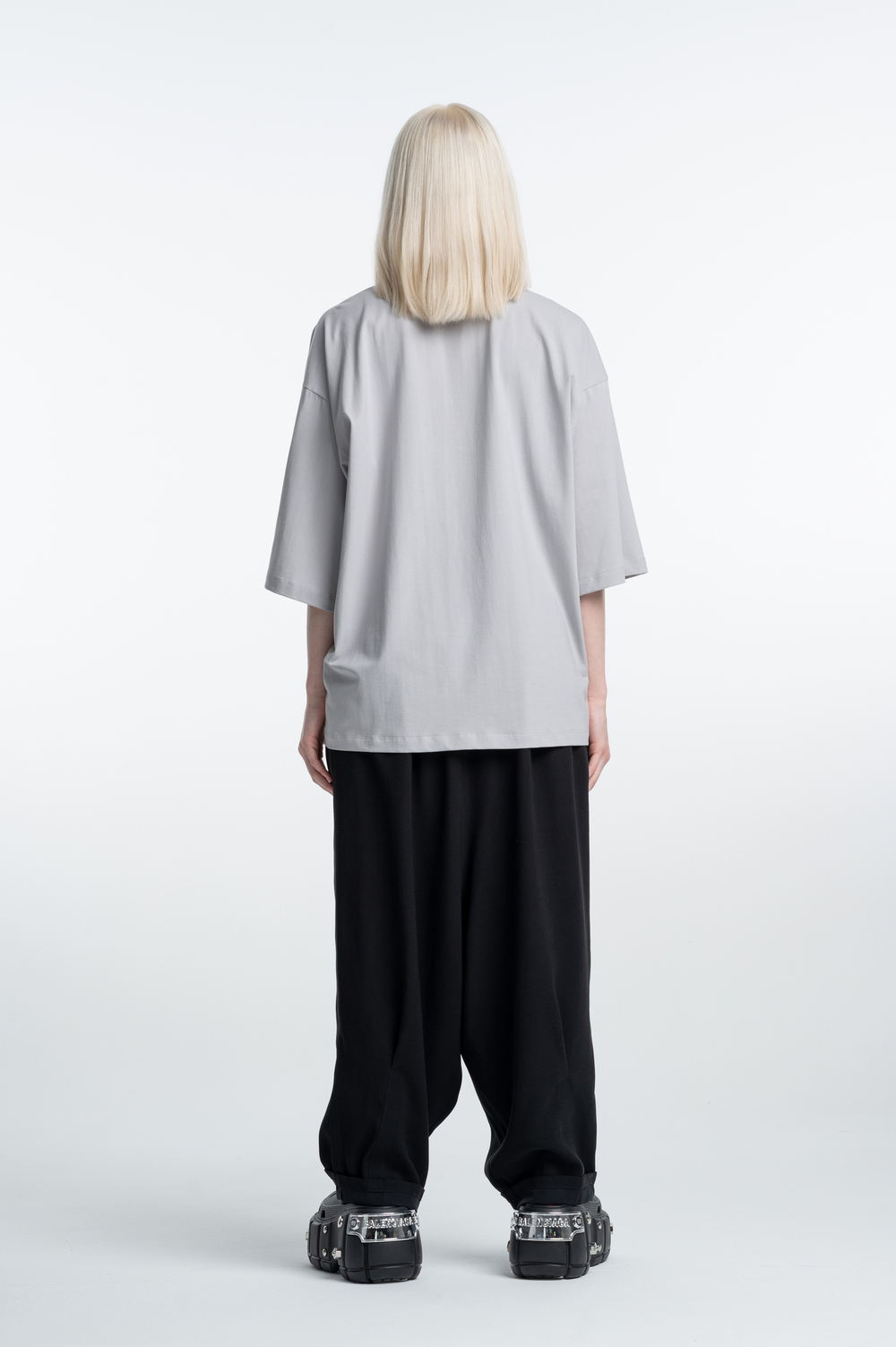 Футболка oversize из легкого трикотажа