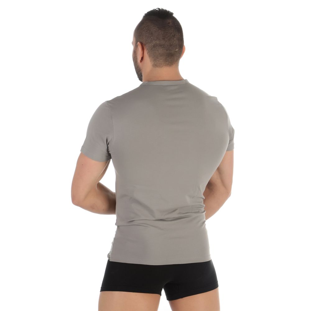 Набор мужских футболок 2в1 (черный, серый) Emporio Armani 111267_CC717 03320