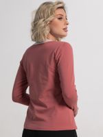 Блуза с кантом Либерти (терракотовая) Б15263-50М LT Collection