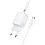 Borofone BAS83A Star PD20W+QC3.0 зарядное устройство набор (Type-C на Type-C) (white)