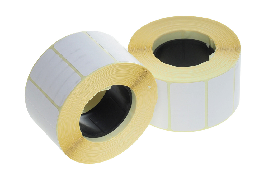 Термоэтикетка 43ммх25мм втулка 40мм ECO без печати (900шт/рол) ВЕРБУС ()