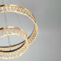 Люстра Rivoli Erika 6131-105 светодиодная LED 68 Вт 3000 K дизайн
