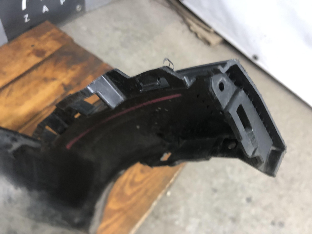 Юбка заднего бампера Kia Rio 4 X 20-нв Б/У Оригинал 86612H0900