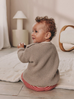 Джемпер и легинсы в комплекте для малышей Next F07-974, Бежевый, Красный