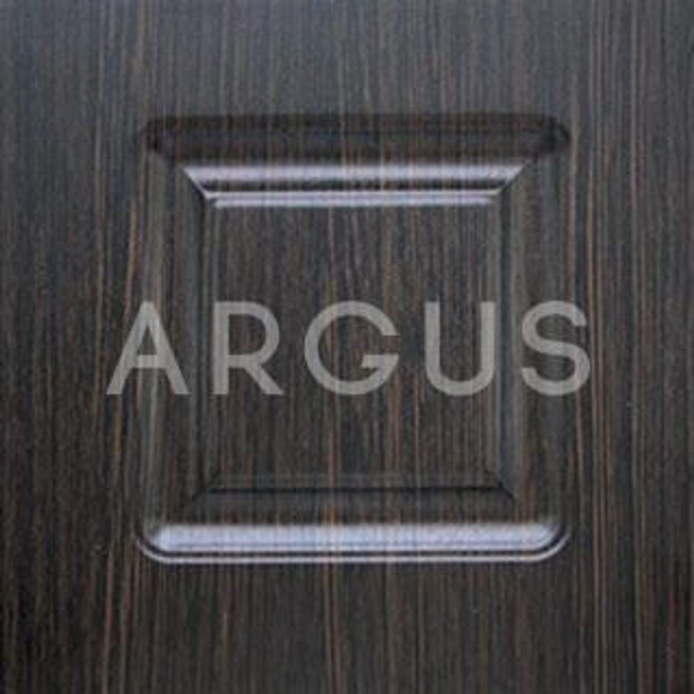 Входная сейф-дверь с зеркалом Аргус Люкс Про 3К Вояж венге/ Черный шелк