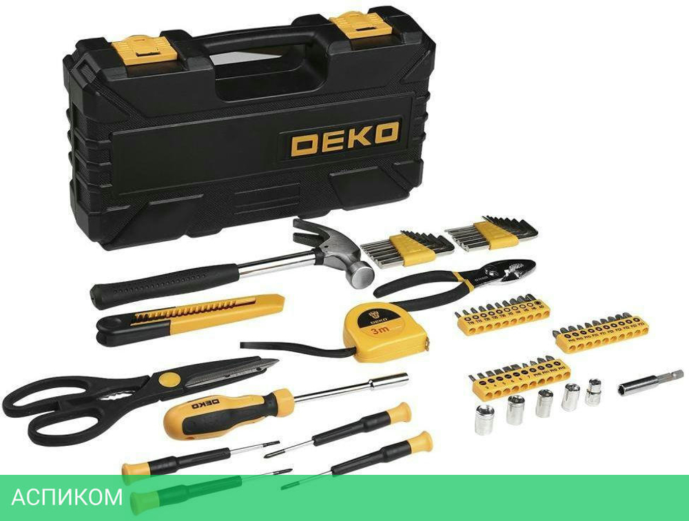 Набор инструментов Deko PRO DKMT62 (065-0213)