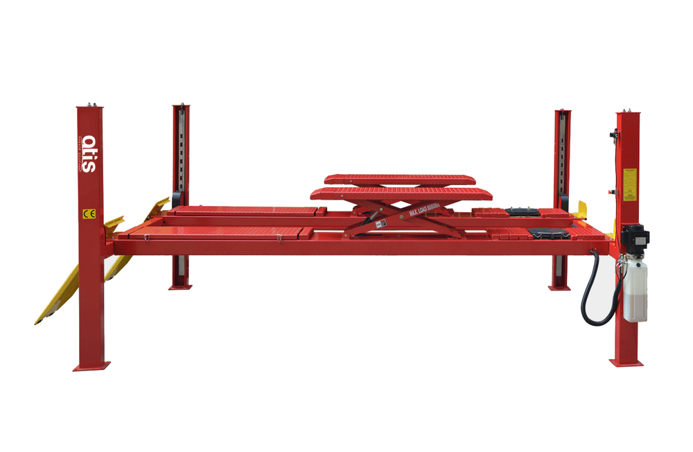 A445AWX (PEAK 410AWX) Подъемник четырехстоечный, двухуровневый 4,5 т., под 3D сход-развал