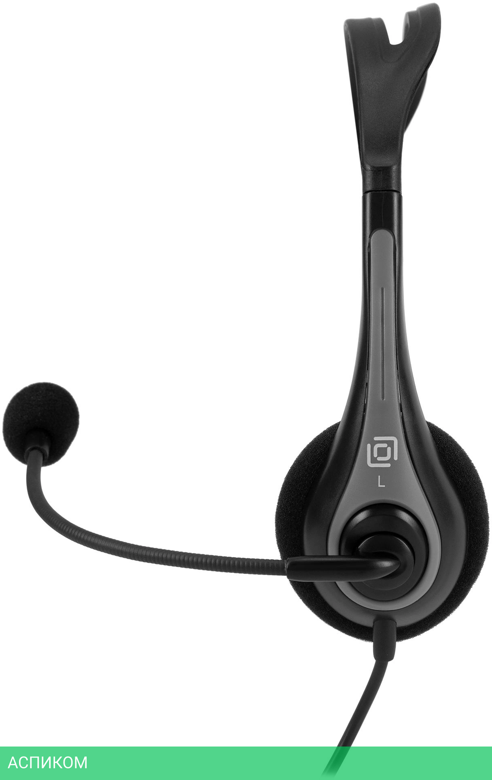 Наушники Oklick HS-M300 черный/серый (1876323)