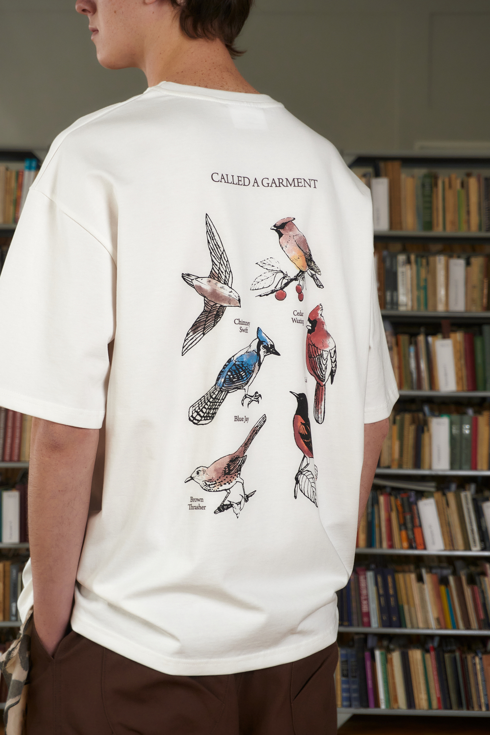 Футболка Called a Garment Birds "Milk"