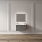 Зеркало для ванной комнаты SANCOS Поле 2.0 (Square 2.0) 800х700 led подсветка 2700K/4000K/5000K SQ2.800