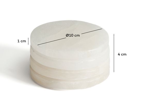 Noreli набор из 4 алебастровых подставок