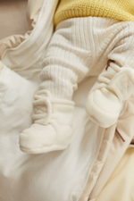 2200-02 Пинетки из флиса (экрю)