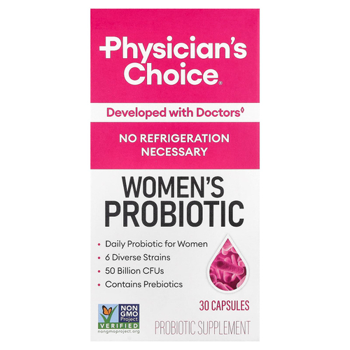 Physician's Choice, пробиотик для женщин, 30 капсул