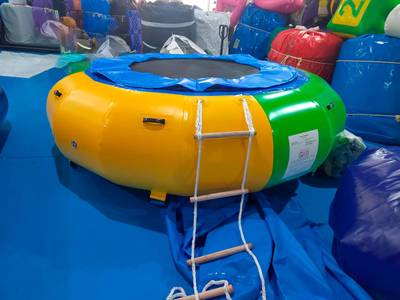 Надувной водный батут «Морской прыжок», 3×3×0,8 м