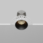 Встраиваемый светодиодный светильник Maytoni Dip DL124-10W-3K-TRS-B