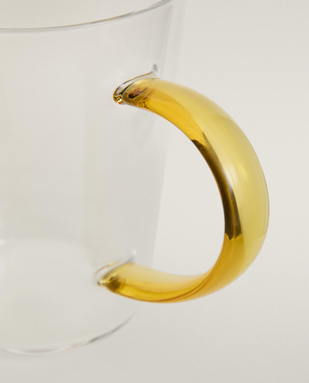 Zara Home чашка из боросиликатного стекла, цвет зелёный, 10.5 см