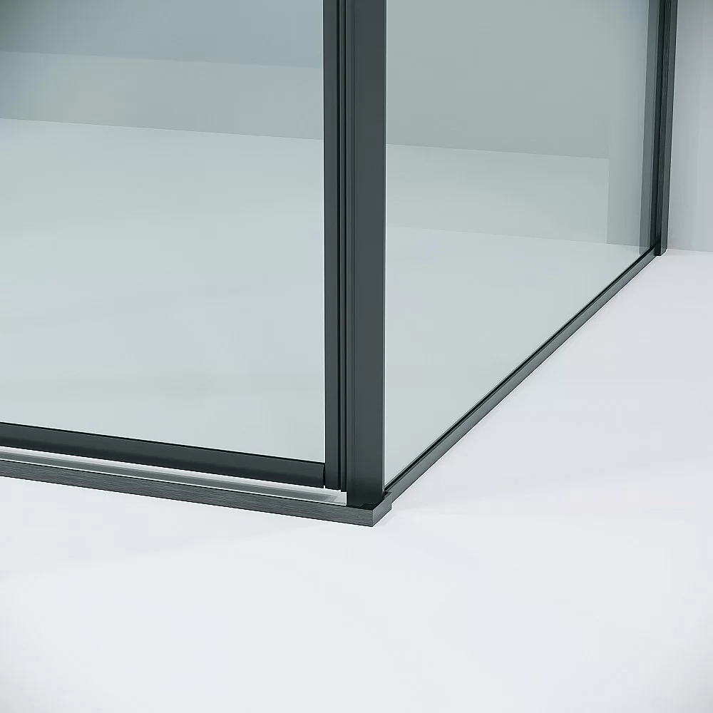 Душевой уголок Grossman Galaxy 120.K33.01.1470.42.00 140x70 стекло прозрачное/профиль графит сатин