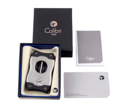 Гильотина Colibri SV-cut (двойное действие) хром-черная, CU600T3