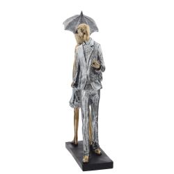 GAEM Фигурка декоративная "Влюбленная пара", L17,5 W7,5 H35,5 см