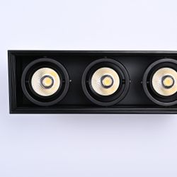 Встраиваемый Светодиодный Светильник Lumo L3 Black 4000 By Imperiumloft