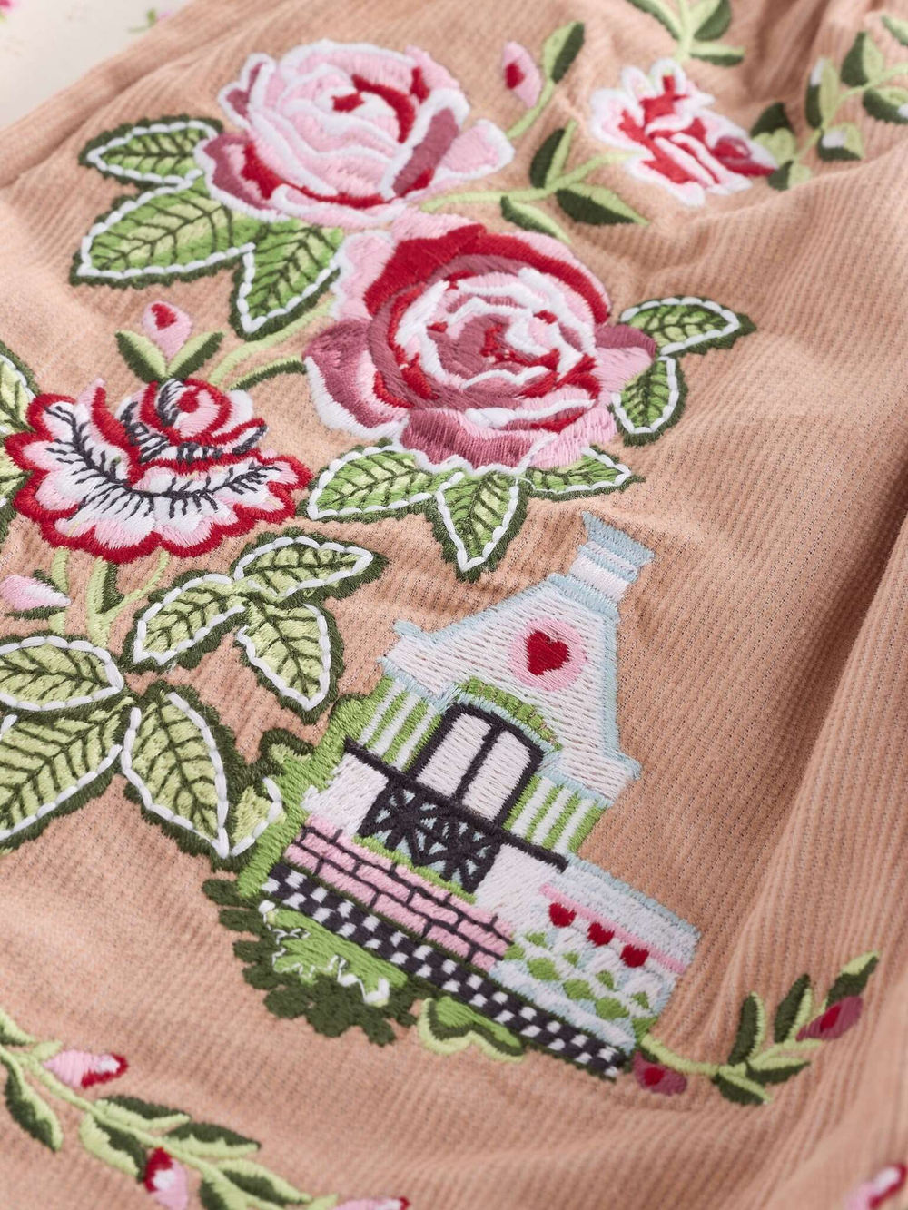 Комплект из трех предметов для девочки Next B45-624, Бежевый, Розовый