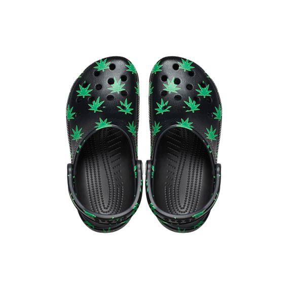 Crocs Comfort Slip-Resistant 'Black Green'