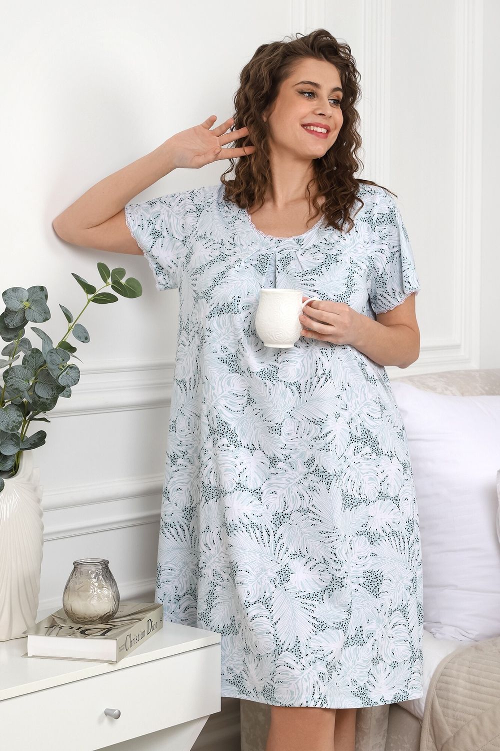 Ночная сорочка Злата Виотекс МЯТНЫЙ