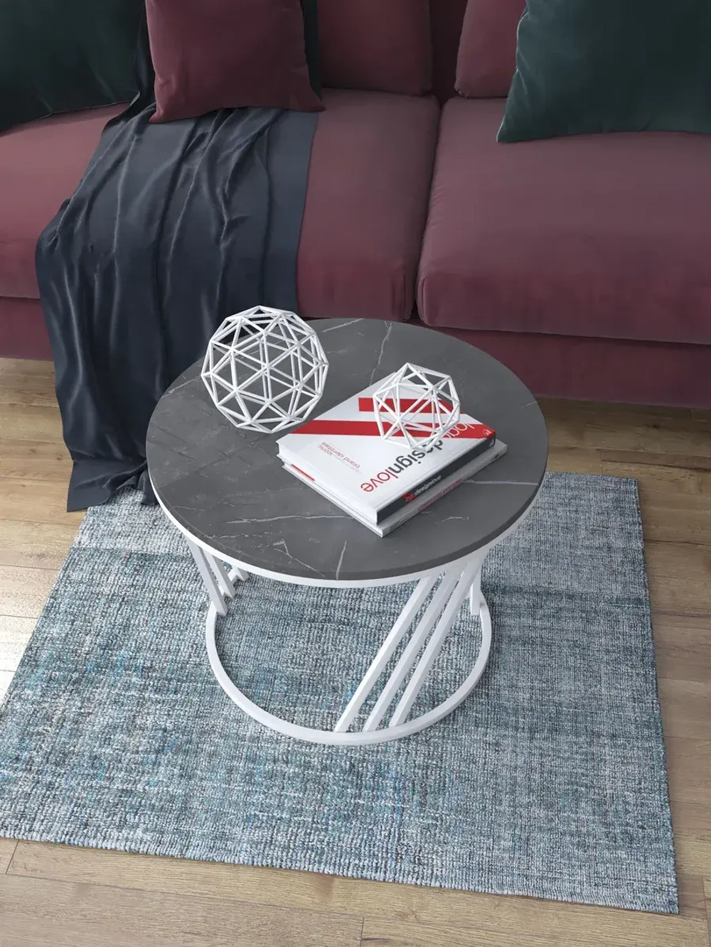 Журнальный стол Адидас - БСЧ - МДФ в ПВХ