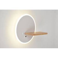 Светильник настенный Rivoli Anastasia 6154-401 светодиодный LED 22 Вт 4000 К с выключателем